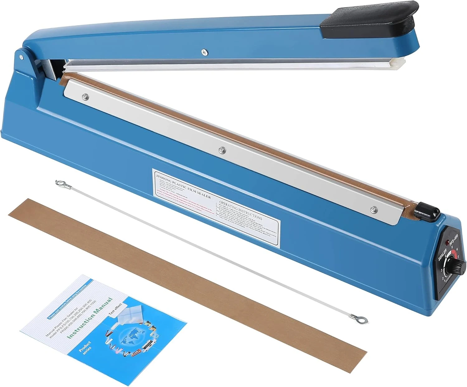 16 Inch Impulse Heat Sealer Manual Bags Sealer Sealing Machine