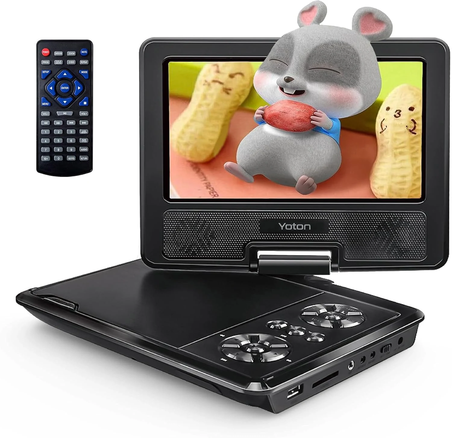 YOTON 9.5" Portable DVD Player for Kids and Car, 7.5" review