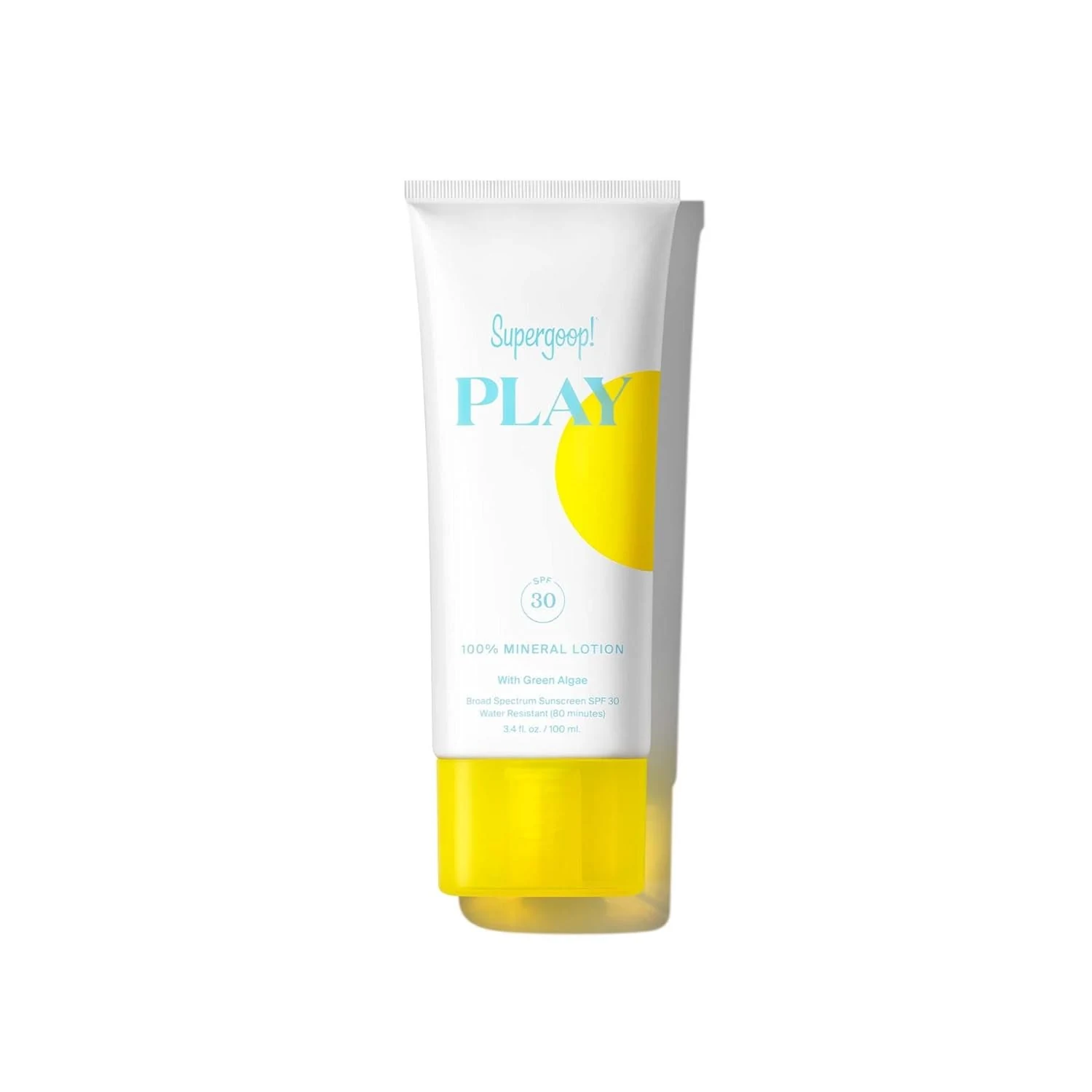 Supergoop! Play Mineral Lotion - Broad Spectrum SPF 30 Mineral Sunscreen (Face & Body)