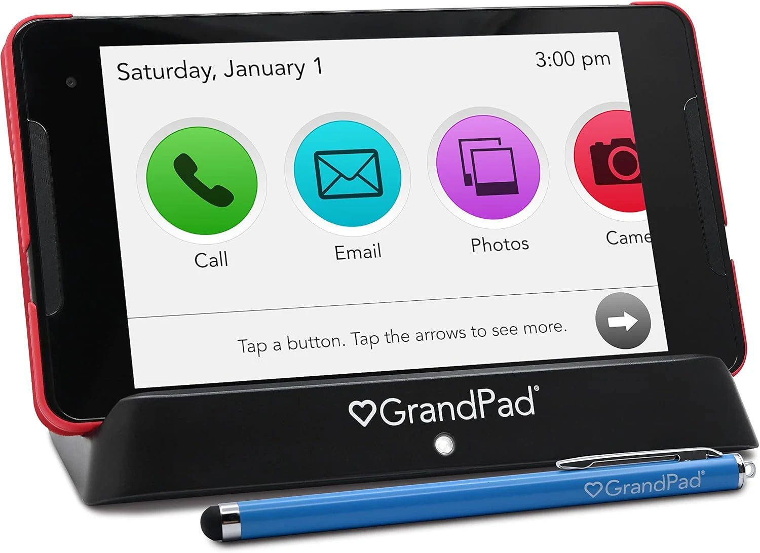 GrandPad Easy to Use Tablet & Phone for Seniors [Locked - Not Compatible with Other Wireless Carriers - Requires a Plan]