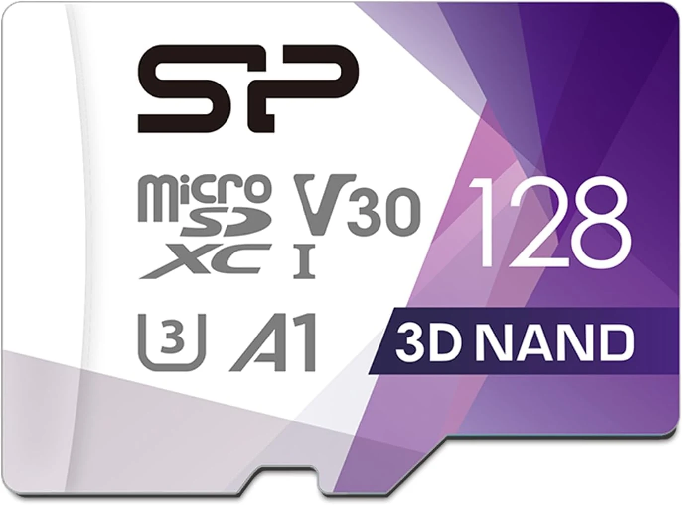 Silicon Power 128GB Micro SD Card U3 SDXC Up to 100MB/s High Speed Memory Card for Cams, DJI Pocket and Drones