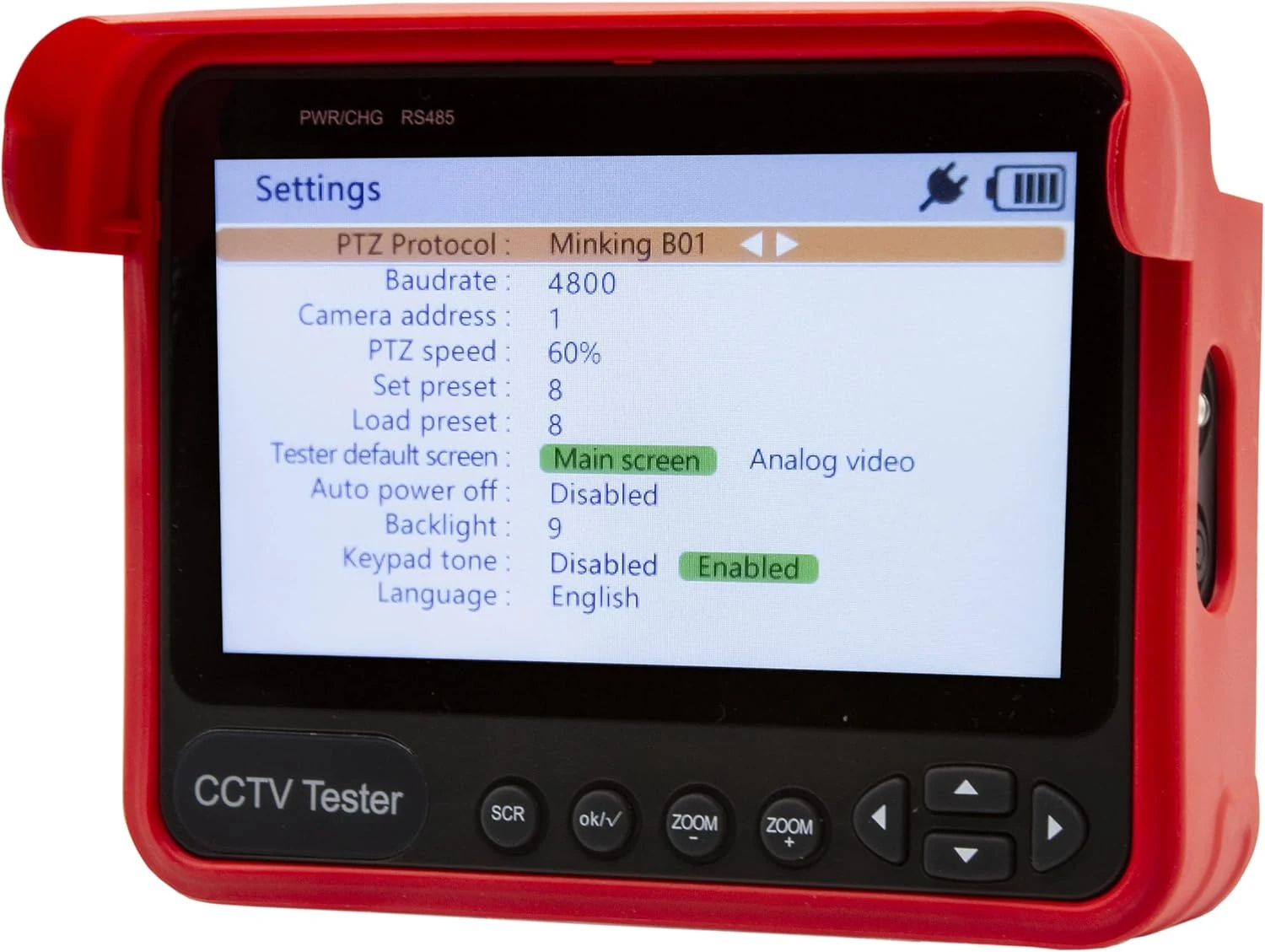 Triplett 8064 CamView Analog Ruggedized HD Camera Tester