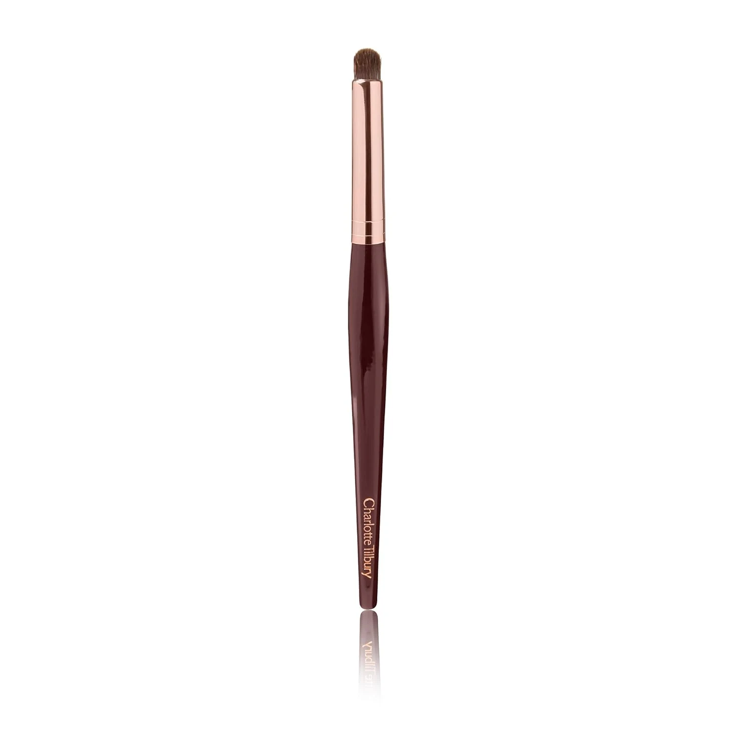 Charlotte Tilbury Eye Smudger Makeup Brush (Rose Gold & Night Crimson)