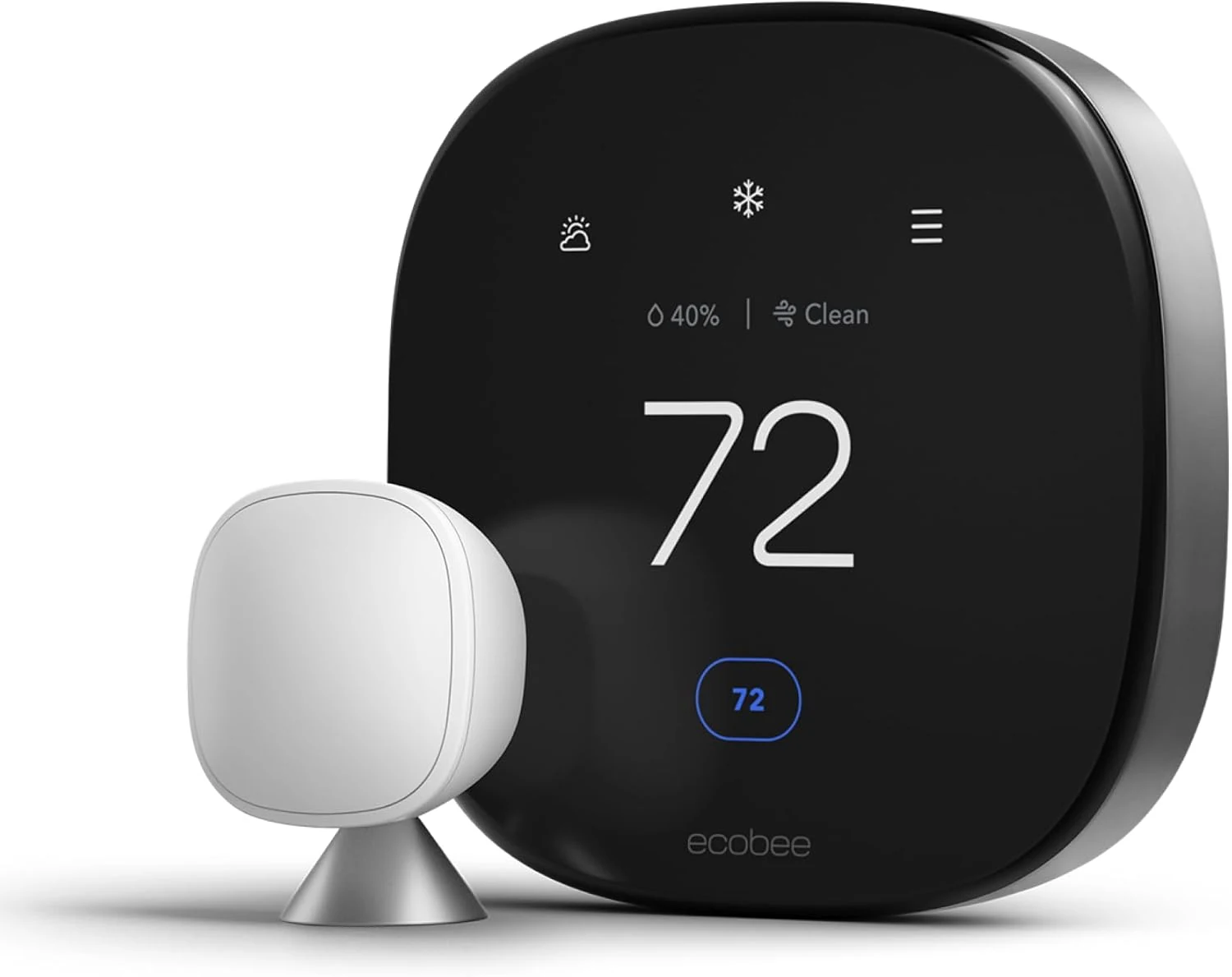 ecobee Smart Thermostat Premium with Smart Sensor and Air Quality Monitor (EB-STATE6-01)