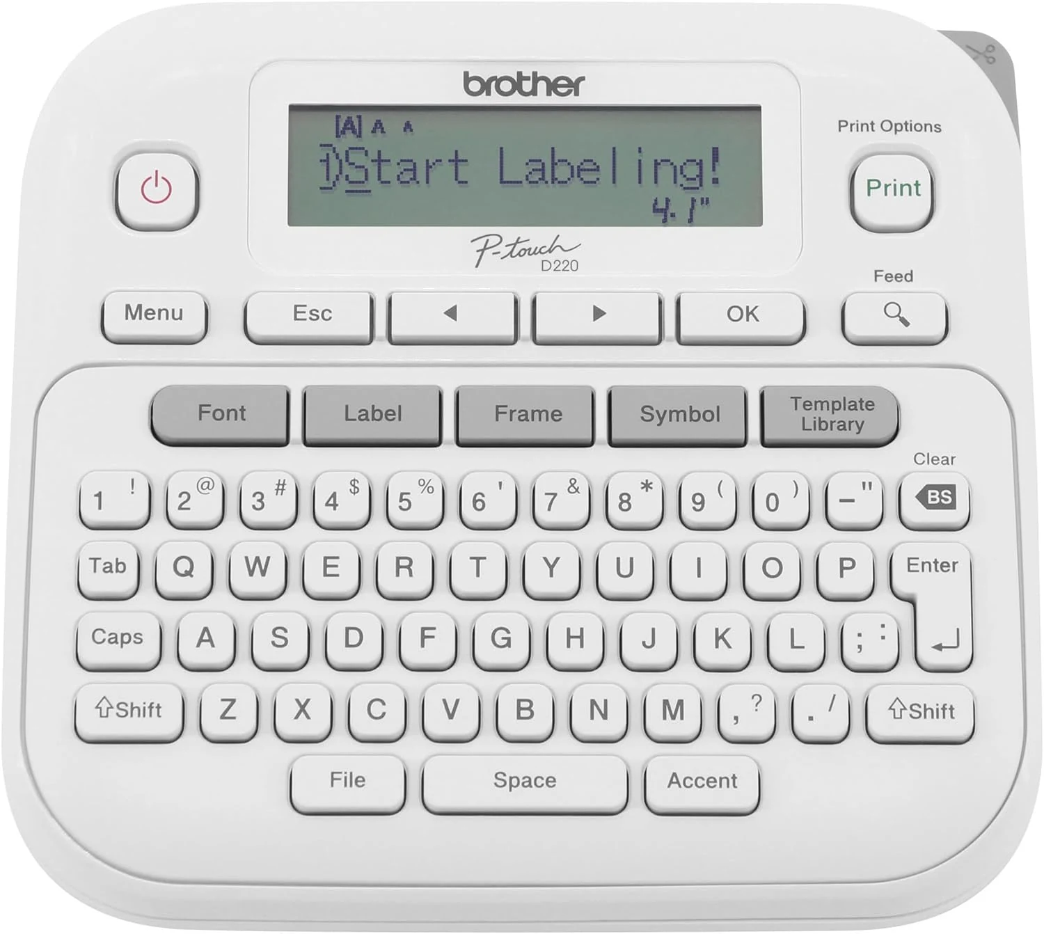 Brother P-Touch PTD220 Home/Office Everyday Label Maker
