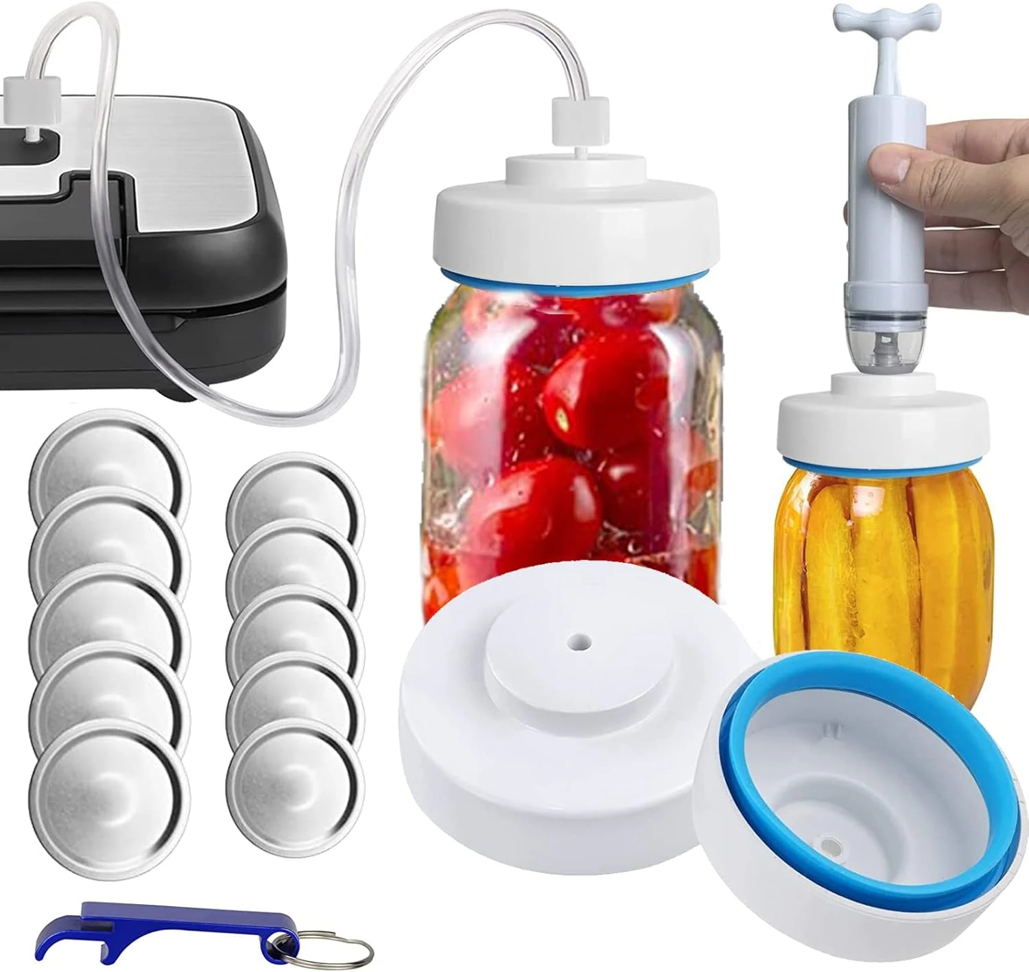 Mason Jar Vacuum Sealer and Accessory Hose Compatible with FoodSaver review