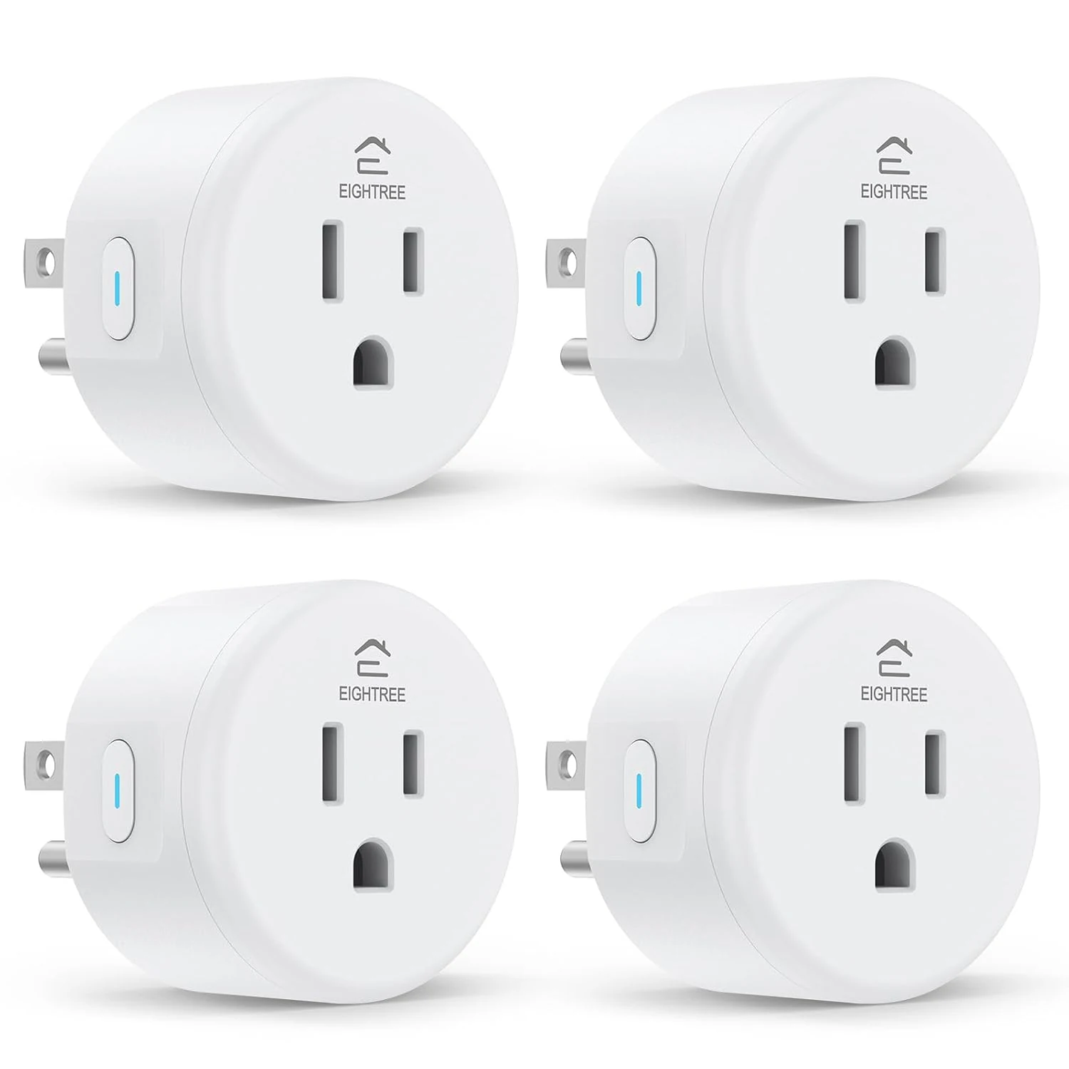 EIGHTREE Smart Plug, WiFi Outlet Works with Alexa & Google Home