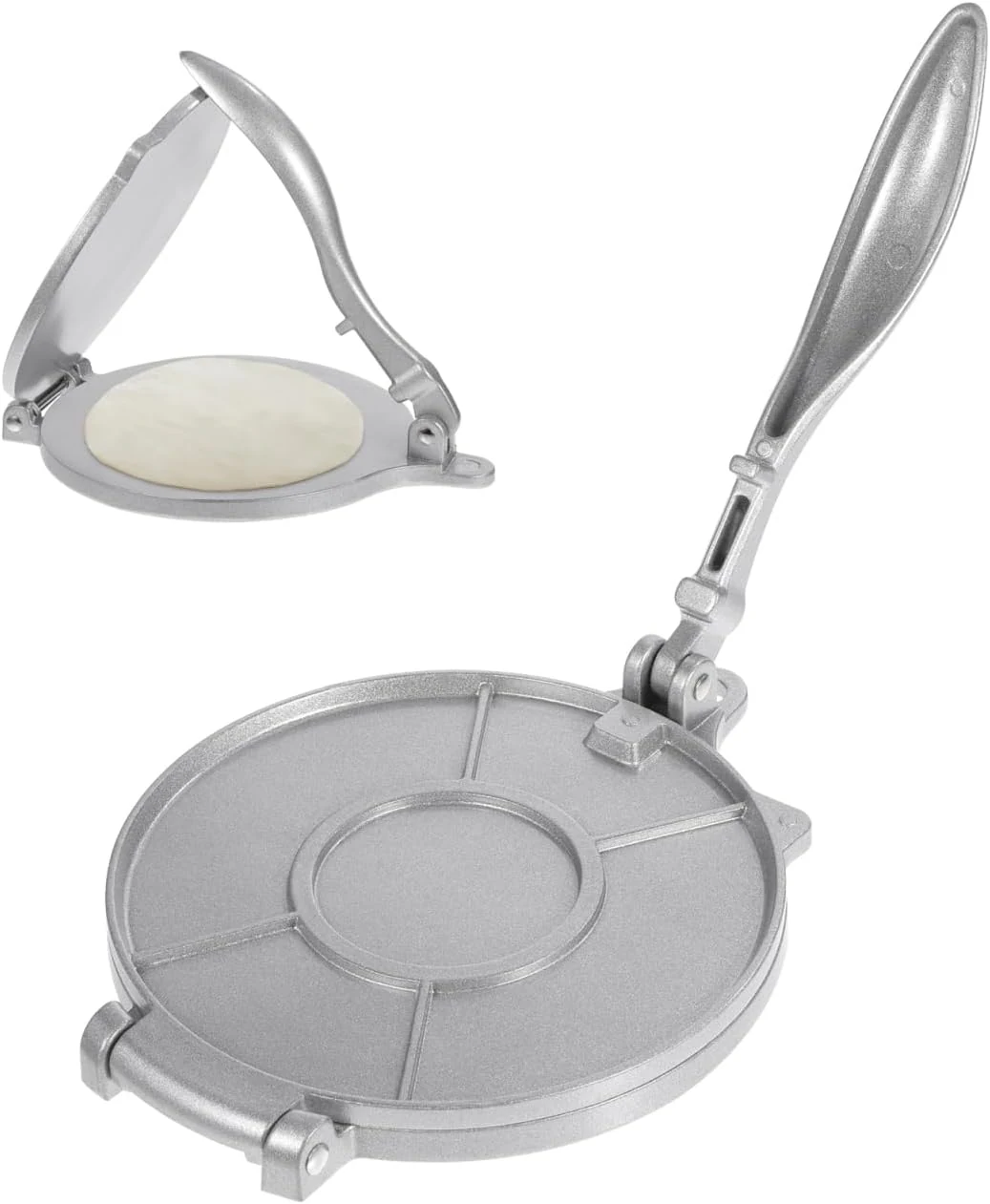 DOITOOL 17.32 Inch Aluminum Dough Presser Large Tortilla Press for Quesadilla Taco and Empanada Making