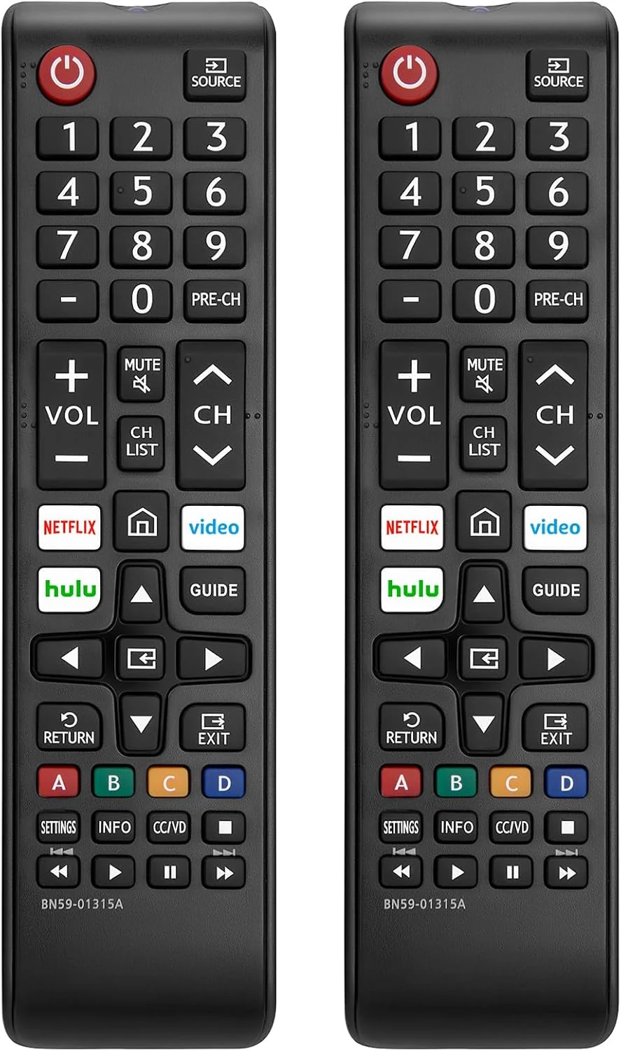 【Pack of 2】 New Universal Remote for All Samsung TV Remote