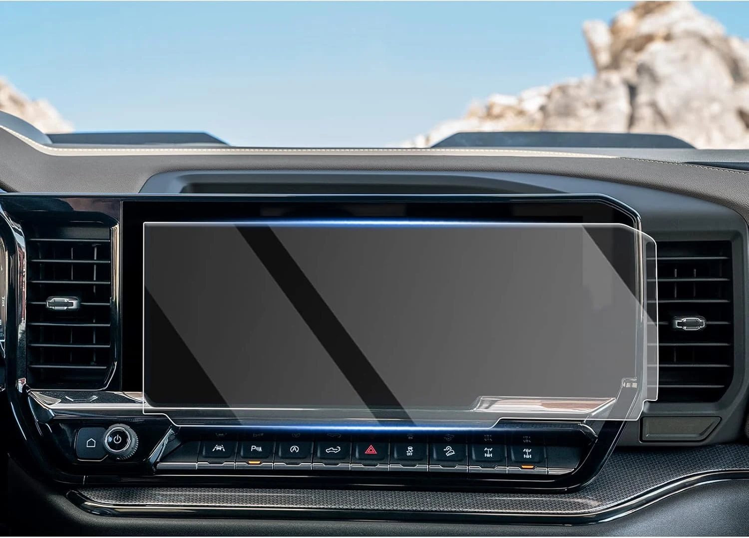 CDEFG 2022-2025 2026 Silverado Sierra Screen Protector for 2024 2025 2026 Silverado