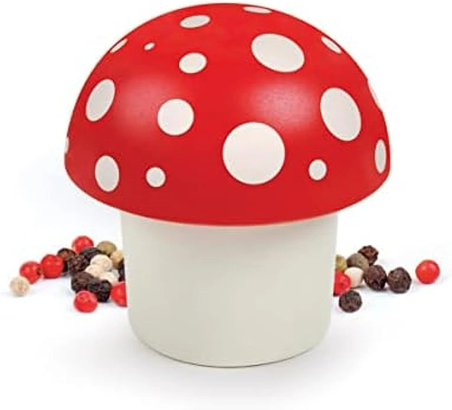 Genuine Fred Merry Mushroom Herb Grinder, 3 Inch Manual Grinder for Herbs and Spices