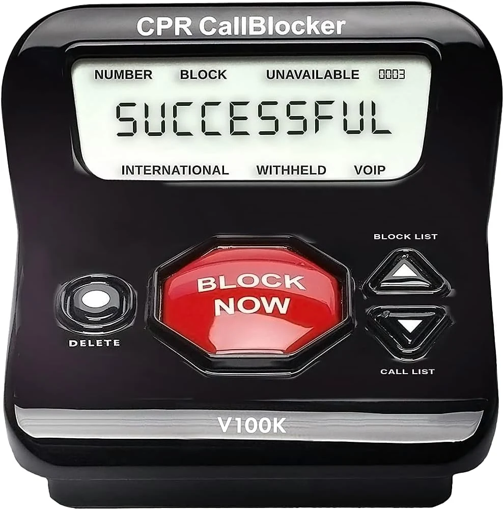 CPR V100K Call Blocker for Landline Phones