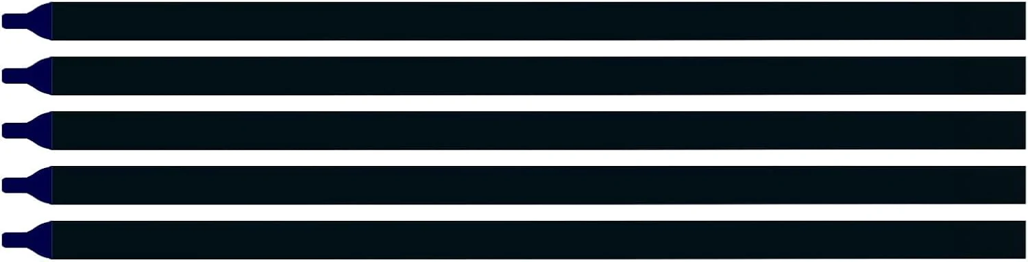Black Pull Tab Stretch Tape for Laptop LCD LED Screen Replacement Panel with Handle, Pack of 10 (Screen Adhesive Strips)