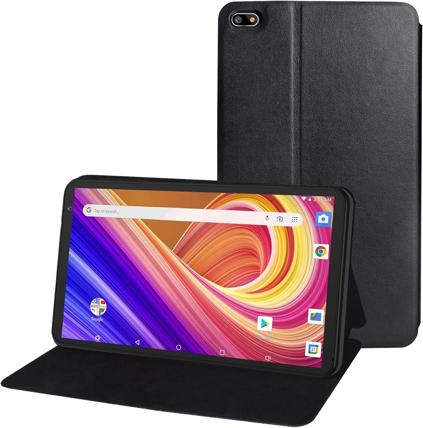 PRITOM 7 inch Tablet 32 GB -Android 13 Tablet PC with Quad Core Processor, HD IPS Display, Dual Camera, WiFi, Bluetooth, Tablets with Case