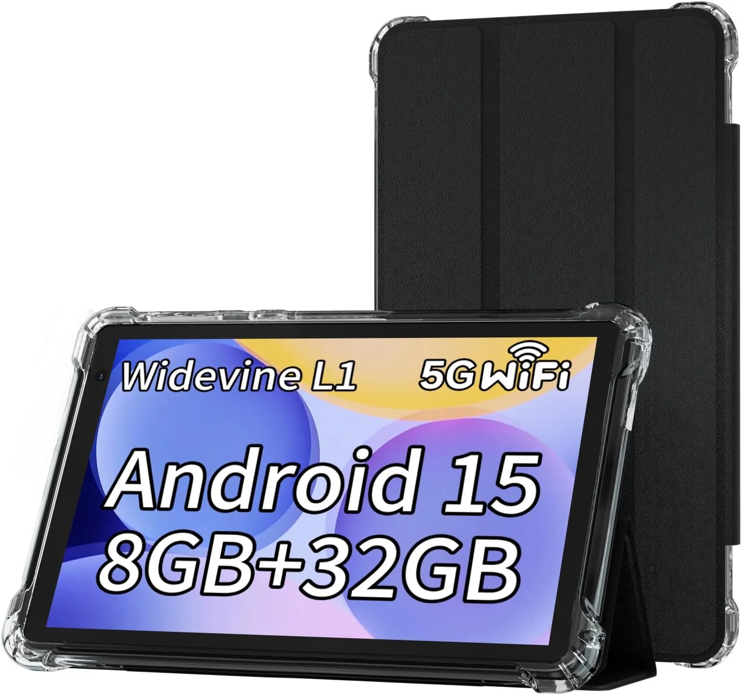 BYANDBY Tablet 7 inch Android 15.0 Tablet, 8GB+32GB ROM （1TB Expand）