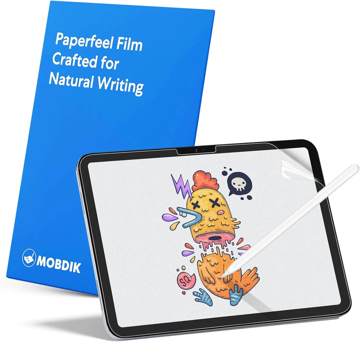 MOBDIK 2 Pack Paperfeel Screen Protector Compatible with iPad A16