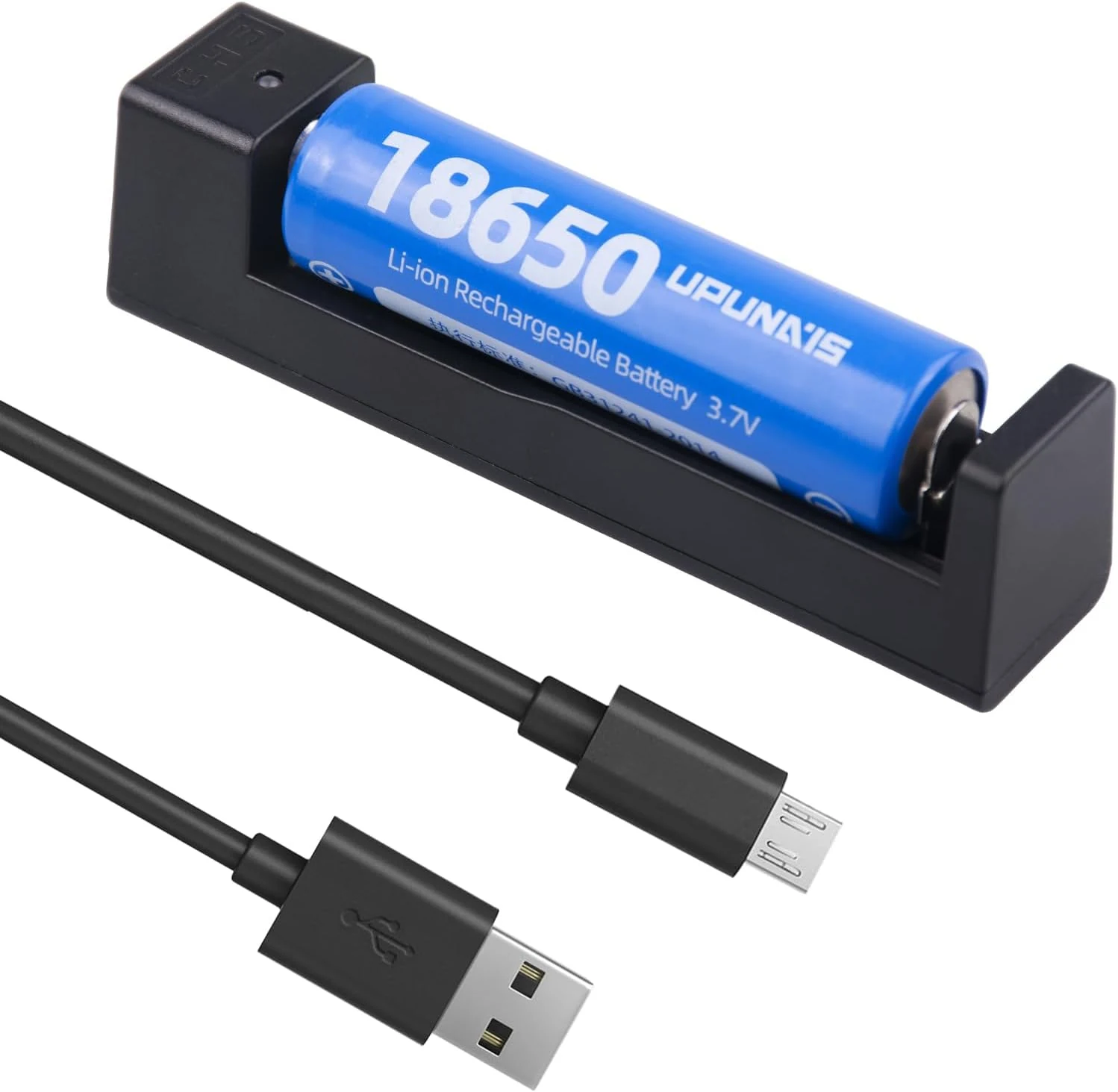 18650 Battery Charger, Suitable for Lithium Battery 18650 20700 10440 14500 18500 16340 17500