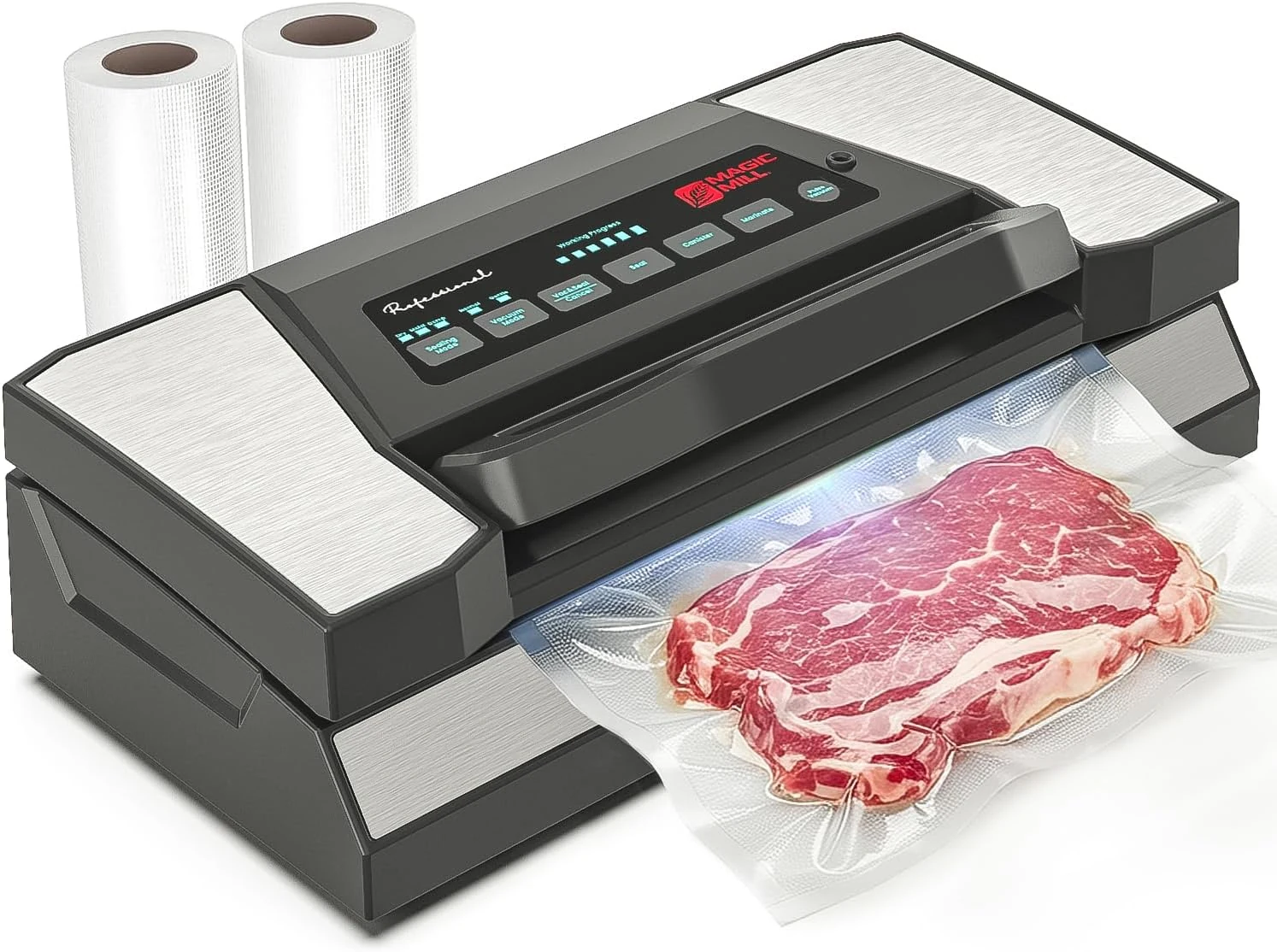 Magic Mill Professional Vacuum Sealer Machine Pro with New Patent Handle MVS-5181