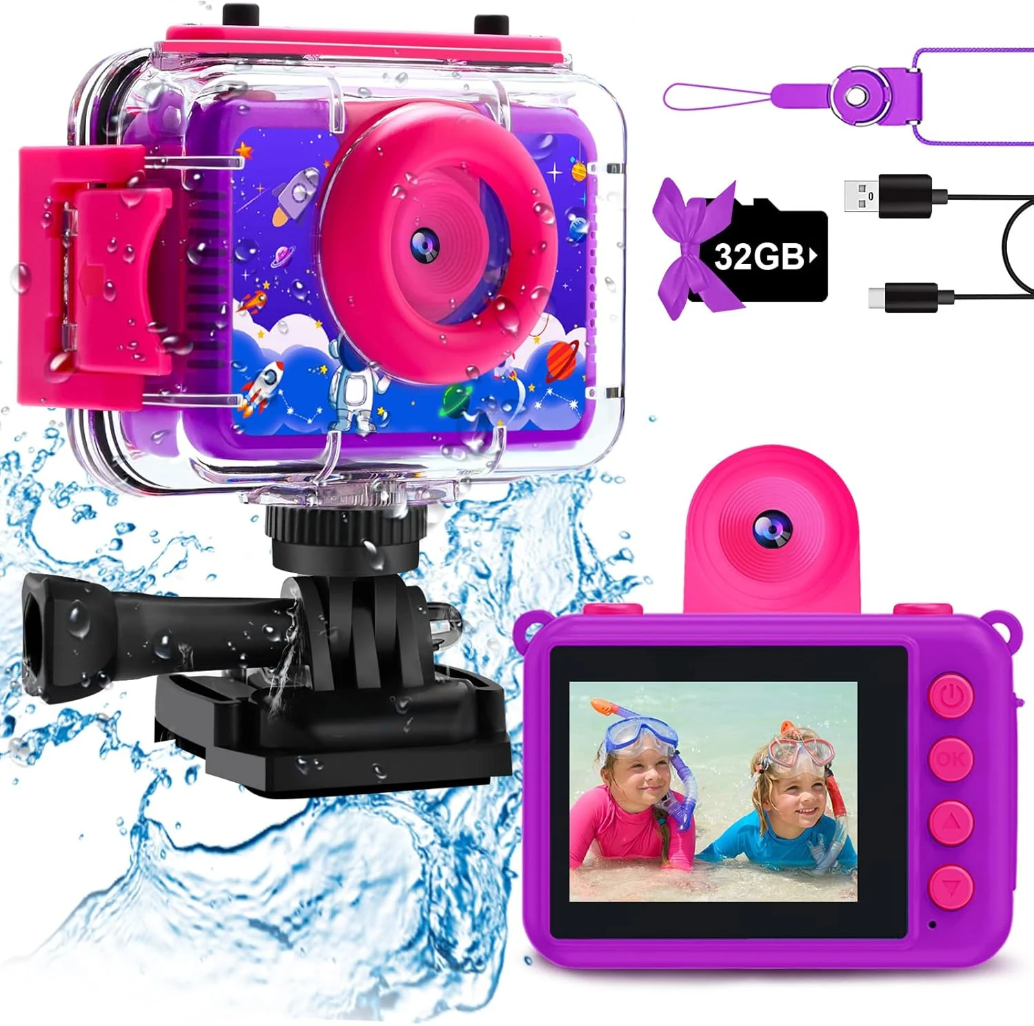 Pool Toy & Kids Underwater Camera (SplashCam)