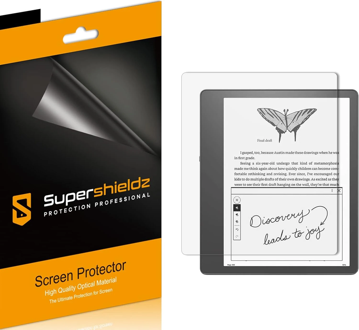 Supershieldz (3 Pack) Anti-Glare (Matte) Screen Protector Designed for Kindle