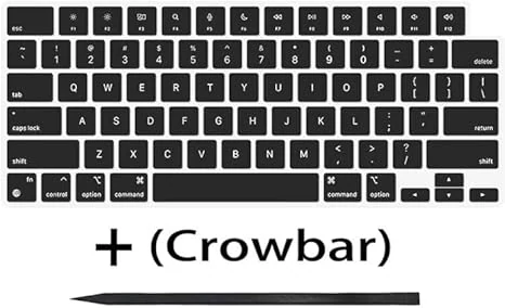 Replacement Keycaps Keys for MacBook Air M2 M3 M4 13'' 15'' A2681 A3113 A2941 A3114, MacBook Pro/Max 14 16'' M2 M3 M4 A2779 A2780 A2918 A2992 A2991 A3401 A3112 2022-2024 Black