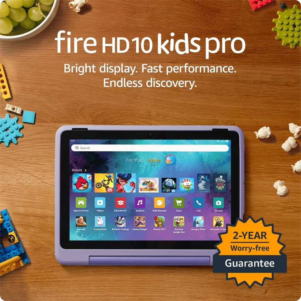 Amazon Fire HD 10 Kids Pro tablet, ages 6-12