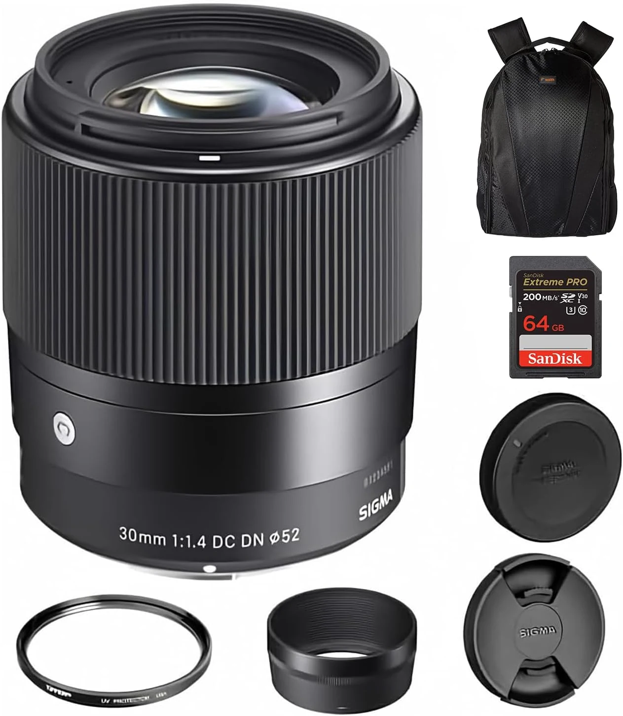 Sigma 30mm f/1.4 DC DN Contemporary Lens for Sony E