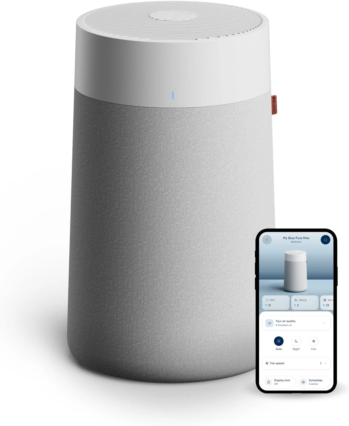 BLUEAIR Blue Pure 311i Max Smart Air Purifier for Medium Rooms up to 1,800 Sq Ft