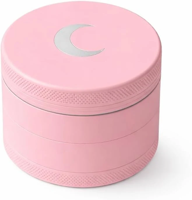 Manual Matte Spice Kitchen Crusher – 2.5” Coffee Bean Crusher with Cleaning Scraper and Storage