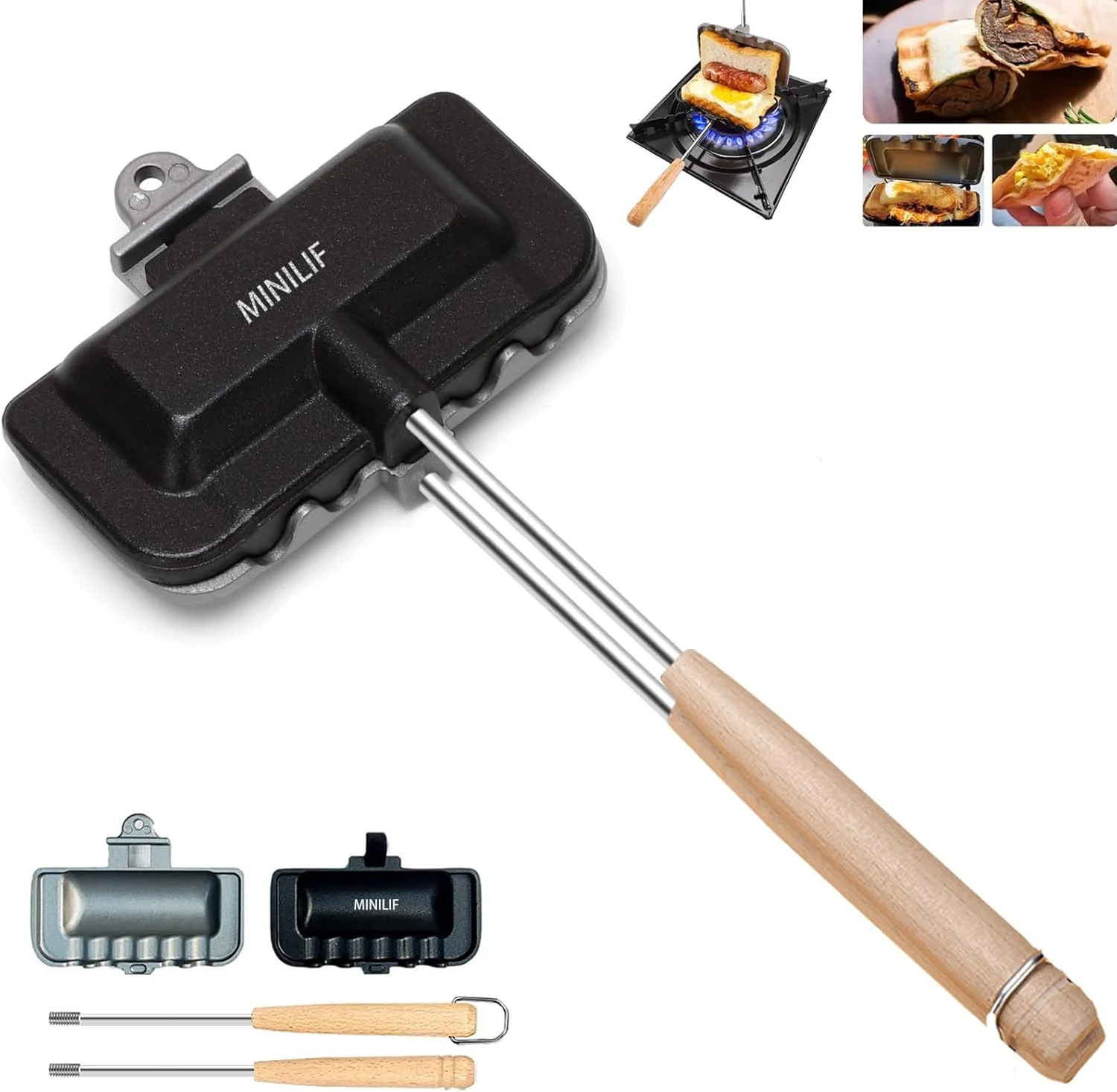 MINILIF Portable Hot Sandwich Maker