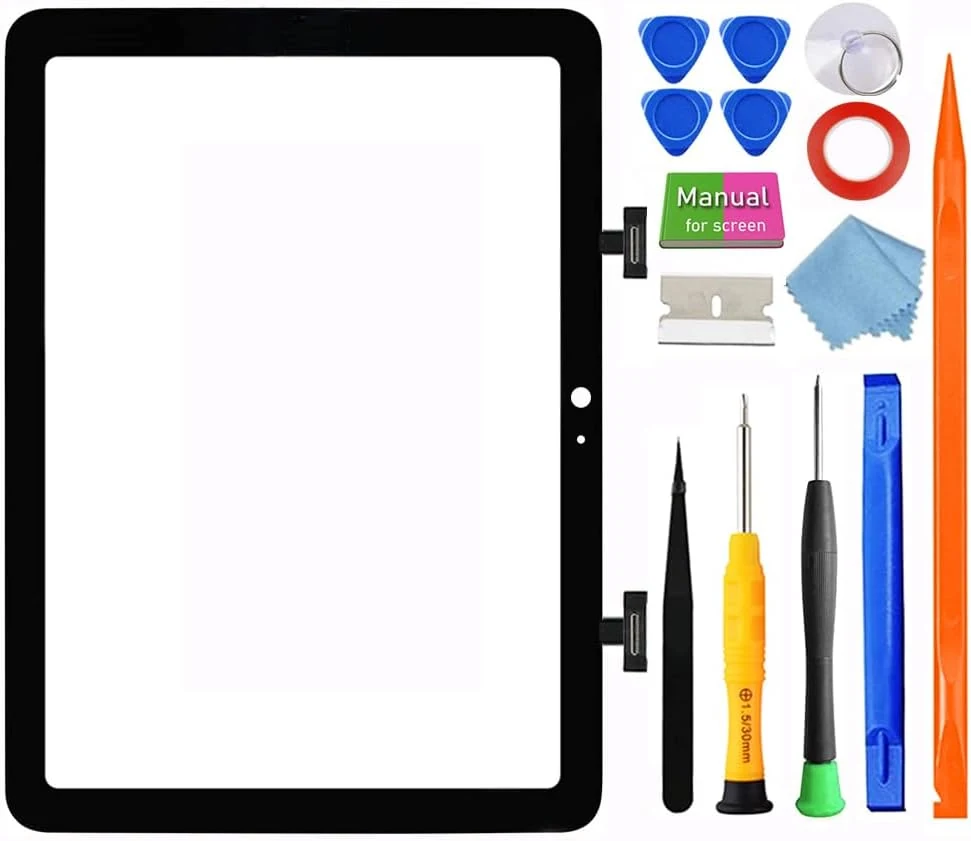 for iPad 10 (10th Generation) || iPad (A16) A2696 A2757 A3354 A3355 A2777 Screen Replacement Digitizer Touch Glass Kits, fit iPad 10th Gen (2022) 10.9 Inch || iPad A16 (2025) 11 inch, Full Repair Sets, [NO fit PRO/Air, Without LCD]