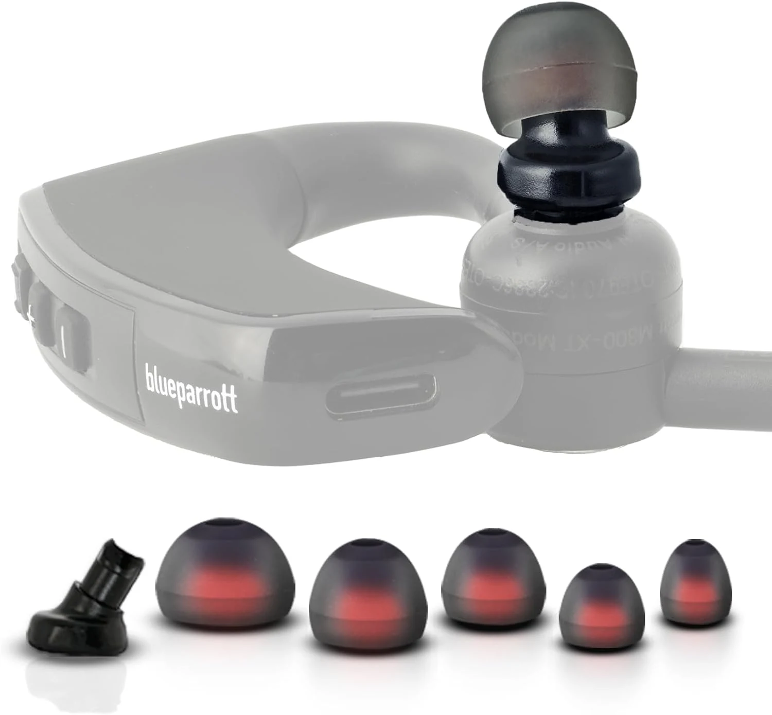 Eartip Adapter Compatible with BlueParrott M500-XT & M300-XT/Jabra Perform 45 / Jabra Talk 65 / Yealink BH71 Headsets
