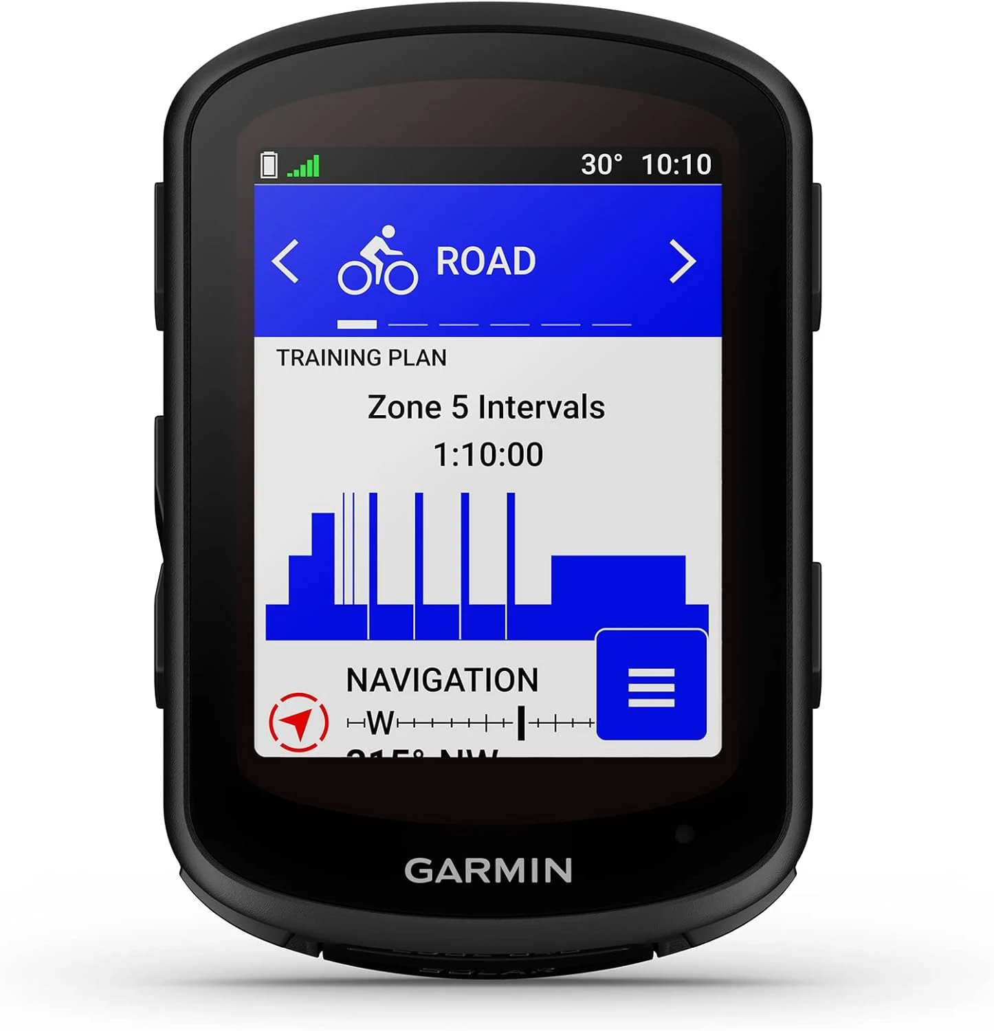 Garmin Edge 840 Solar, Solar-Charging GPS Cycling Computer with Touchscreen