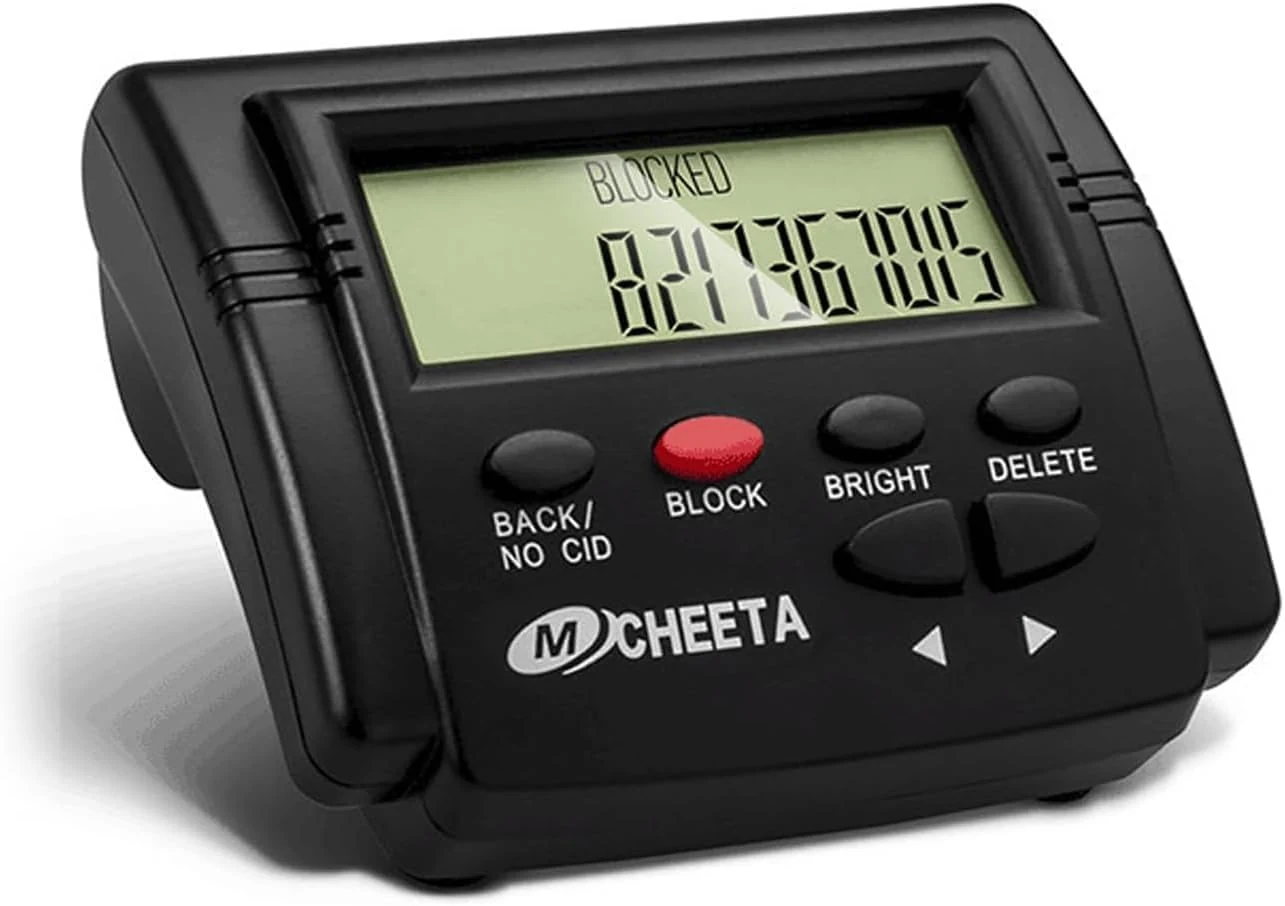 Call Blocker for Landline Phones, Caller ID Box Call Blocking Device with LCD Display - Stop Unwanted Calls, Robocalls, Telemarketers