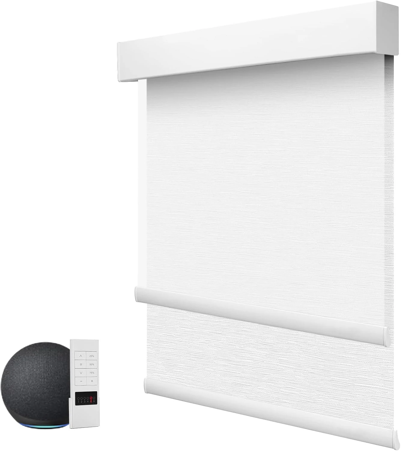 ZSTARR Motorized Day and Night Dual Smart Blind for Window