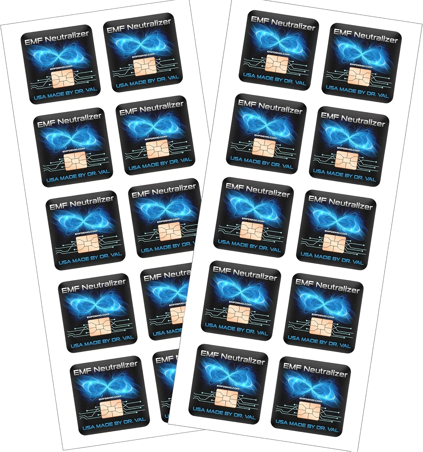 Original EMF Neutralizer Trusted Since 2015 - USA Made EMF Protection Neutralizers (20 Pack)