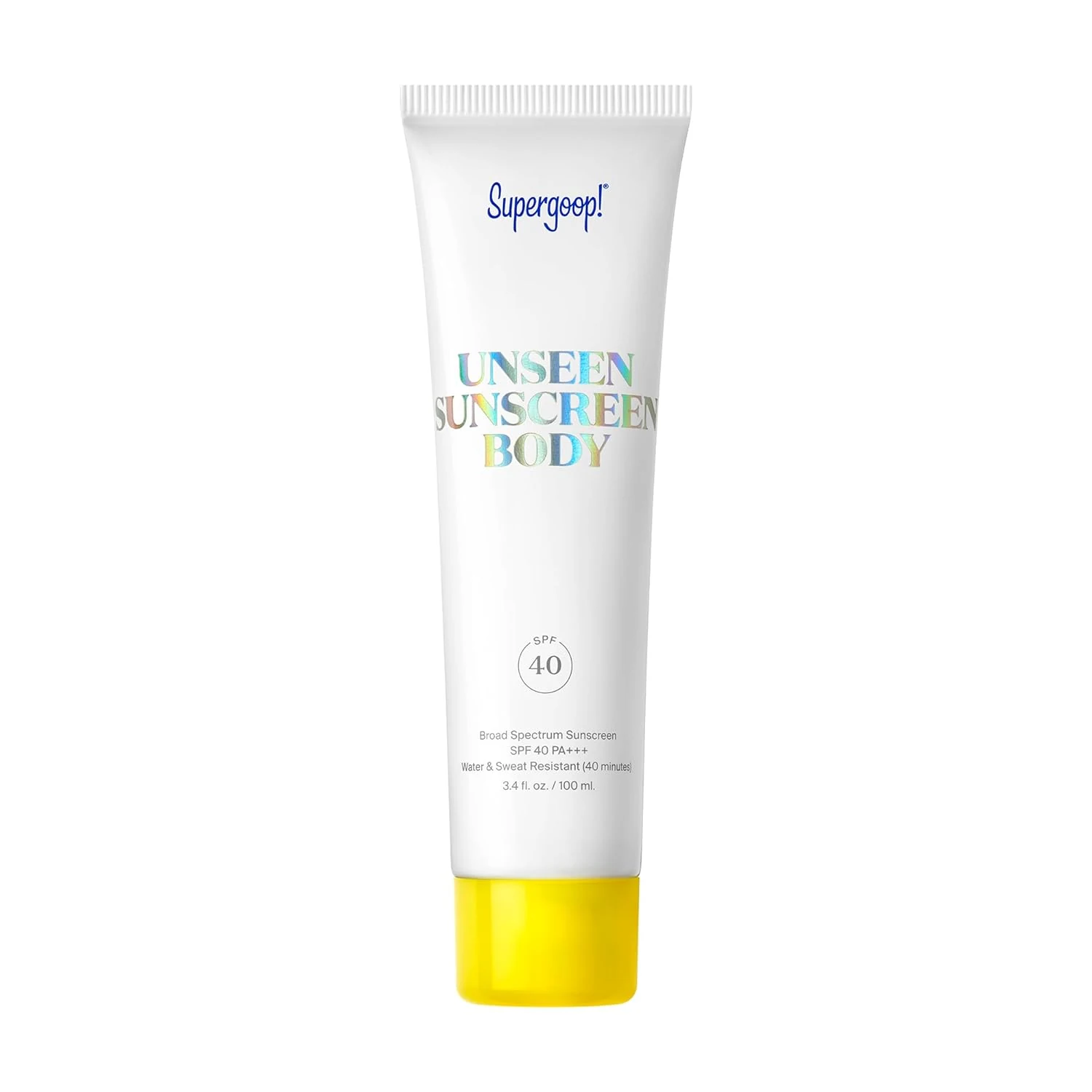 Supergoop! Unseen Sunscreen Body SPF 40 - Clear & Invisible Sun Protection