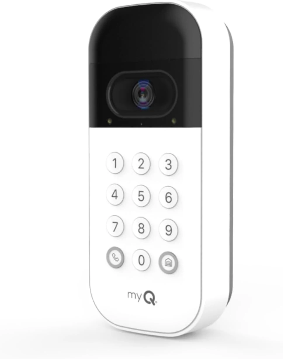 myQ Smart Garage Door Video Keypad with Wide-Angle Camera, Customizable PIN review
