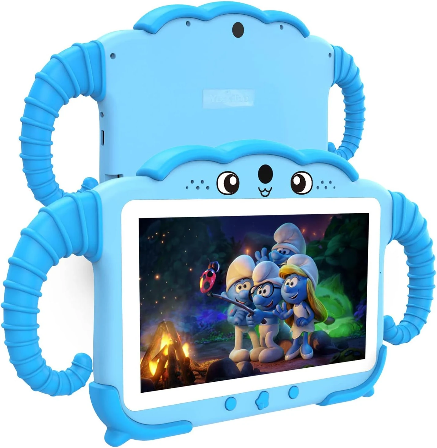 Kids Tablet 7 inch for Kids 3-7 32GB Toddler Tablets with Youtube Case WiFi Dual Camera, Android Learning Software Installed Parental Control Childrens Toddlers Tablet for Boys Girls Ages 3-12, Blue