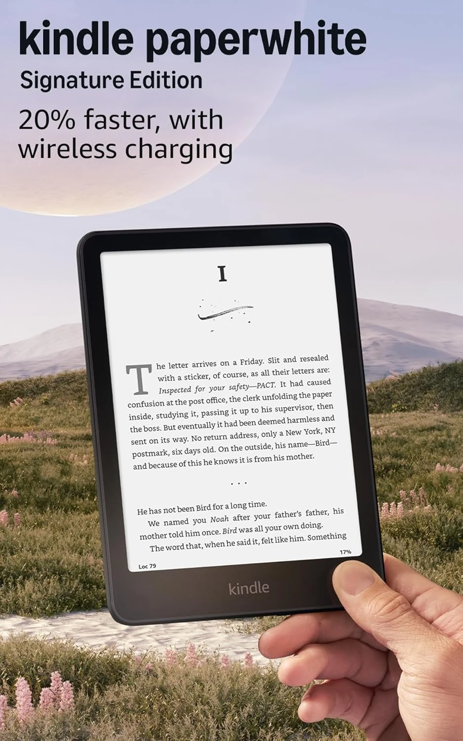 Amazon Kindle Paperwhite Signature Edition 32GB (newest model)