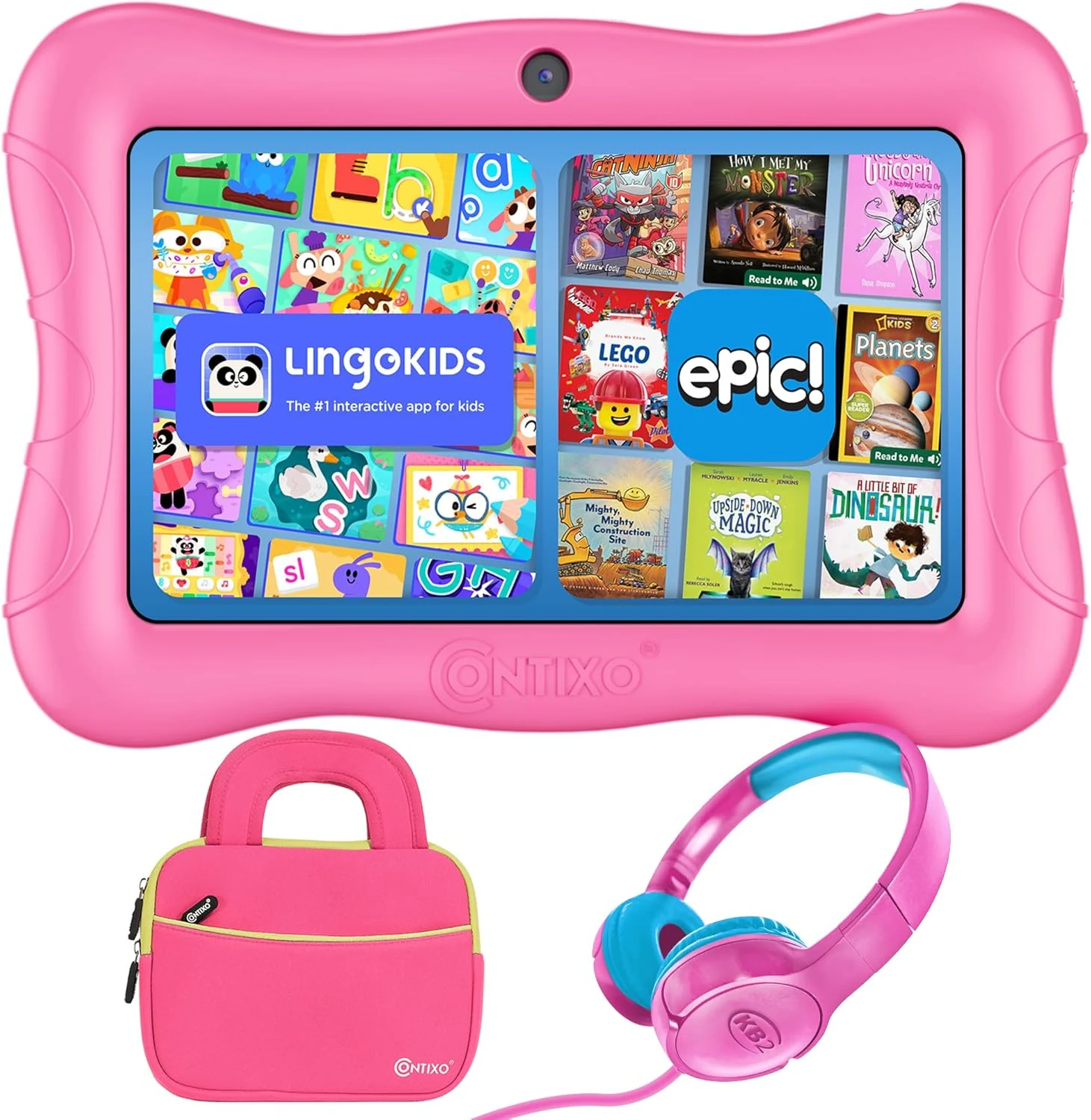 Contixo 7" Kids Learning Tablet Bundle (V10)