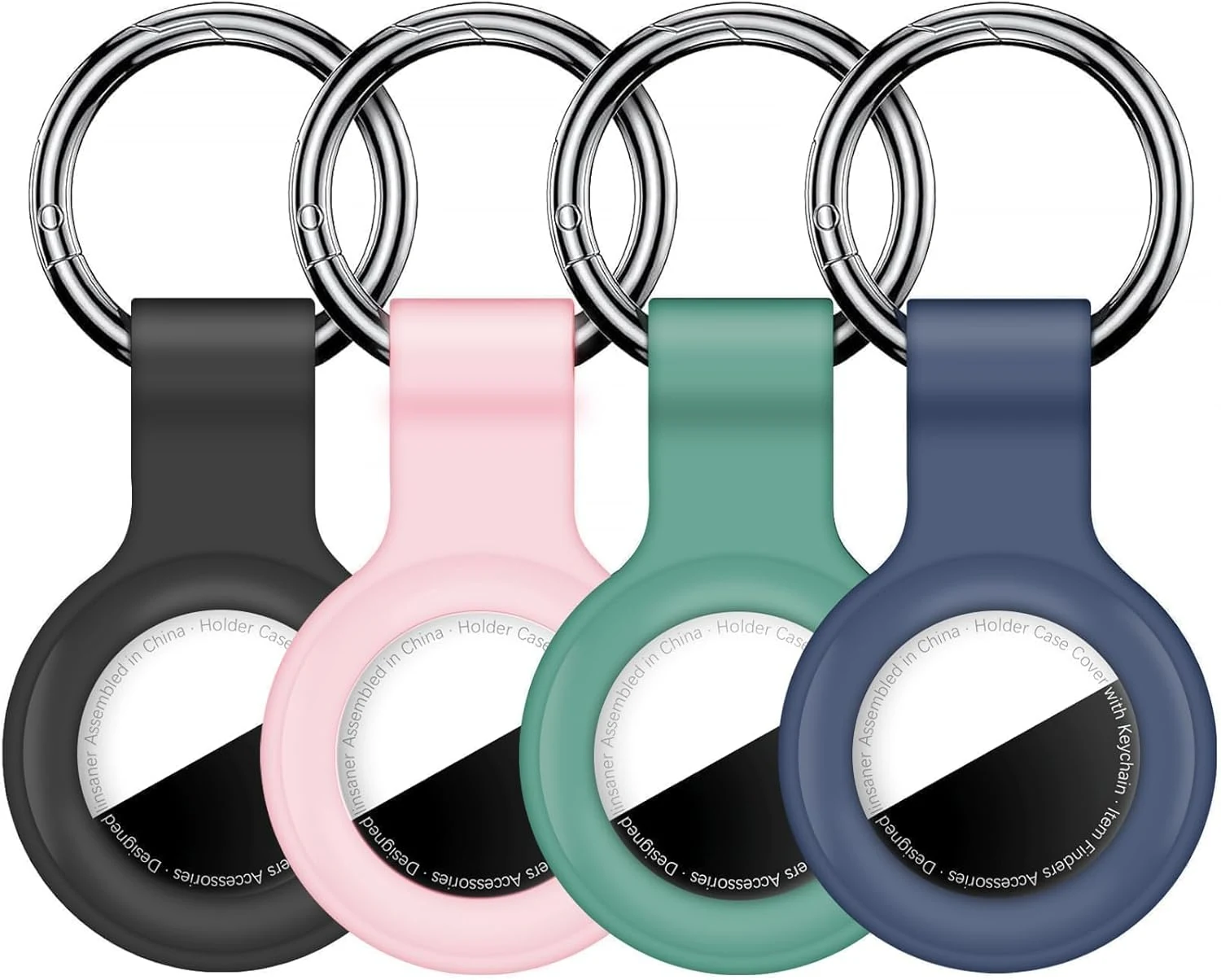 Linsaner 2|4 Pack Holder for AirTag 2nd Gen (2026) & 1st Gen