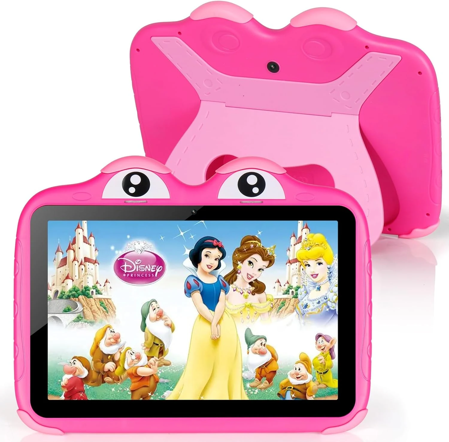 Kids Tablet 10.1 Inches Android 11 64GB Tablets for Kids with Case (Pink)