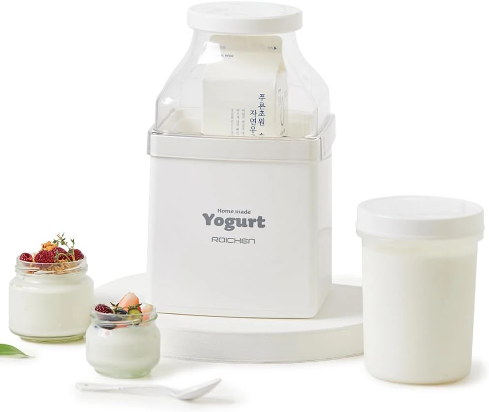 ROICHEN MINEW YOGURT MAKER, HOME MADE YOGURT, MADE IN KOREA, NON ELECTRIC, EASY YOGURT MAKING