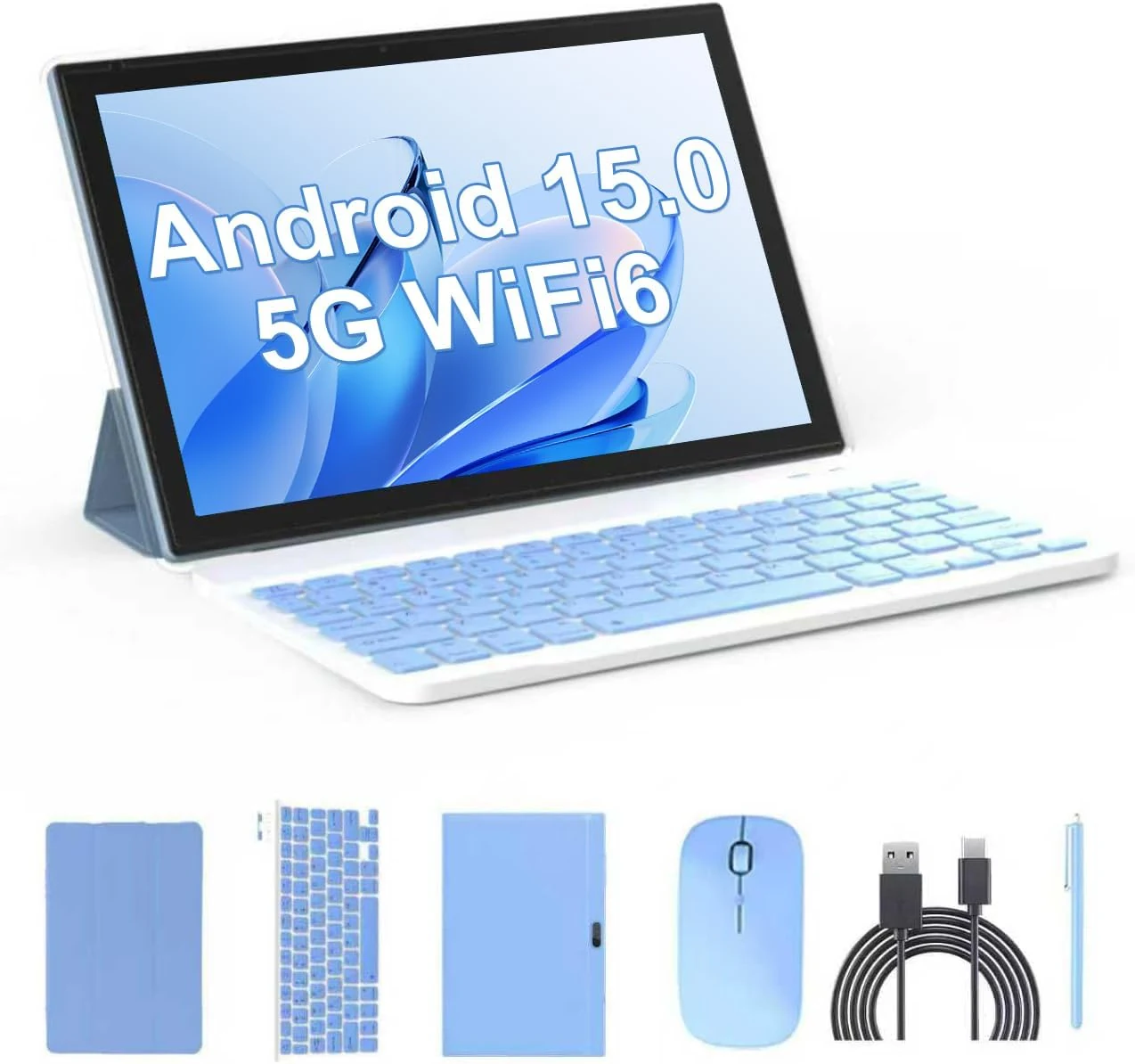Tablet 2 in 1 Tablets 10 inch Android 15 Tablet review