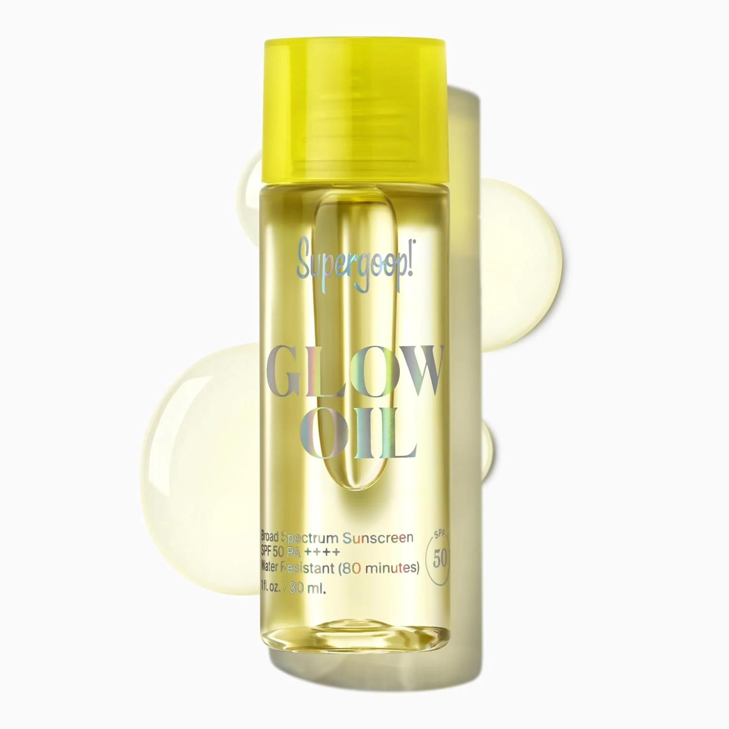 Supergoop! Glow Oil SPF 50 PA++++ Vitamin E Body Oil