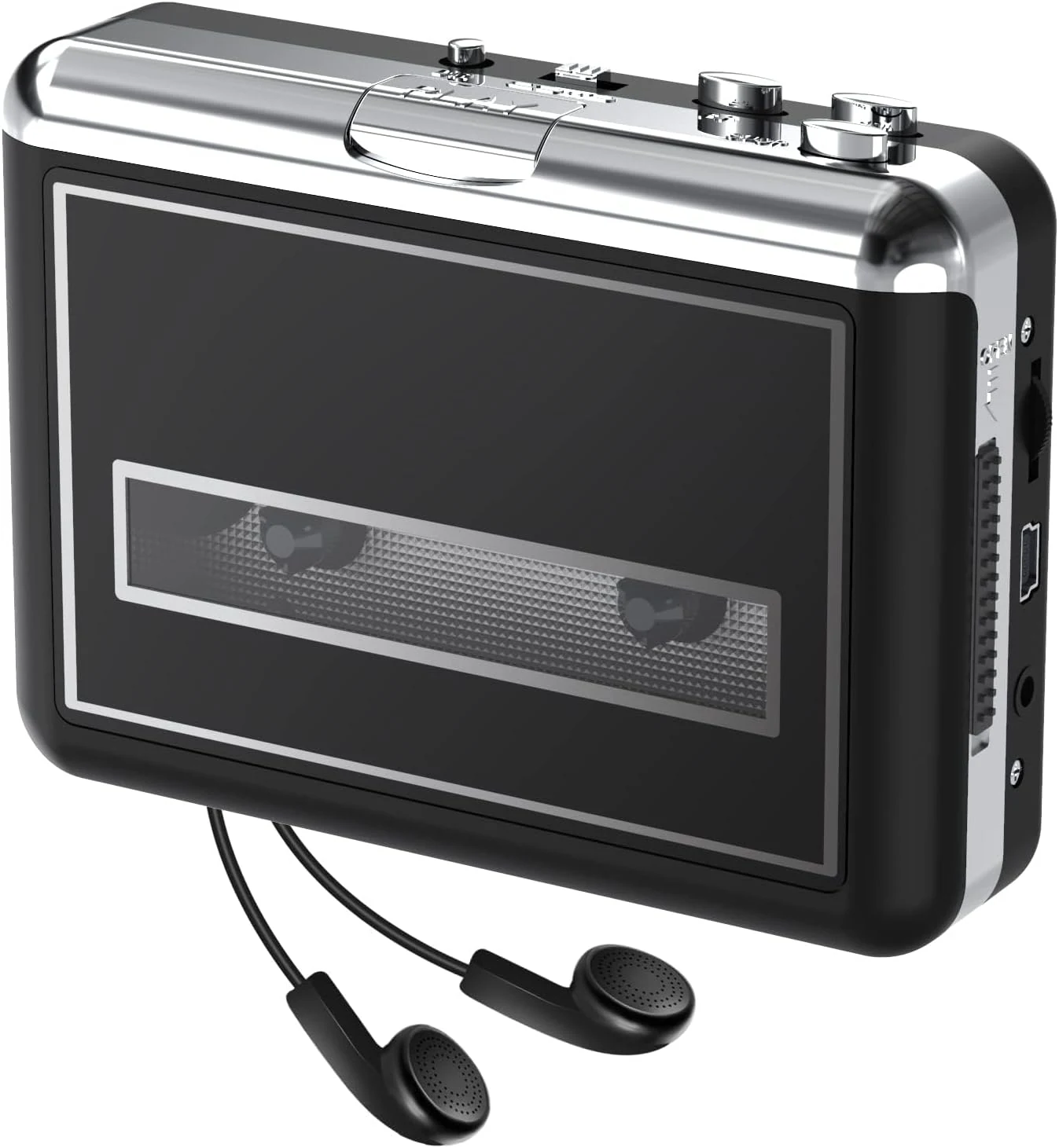 Cassette Player - Compact Tape Player Portable Recorder (Convert Cassettes to MP3)