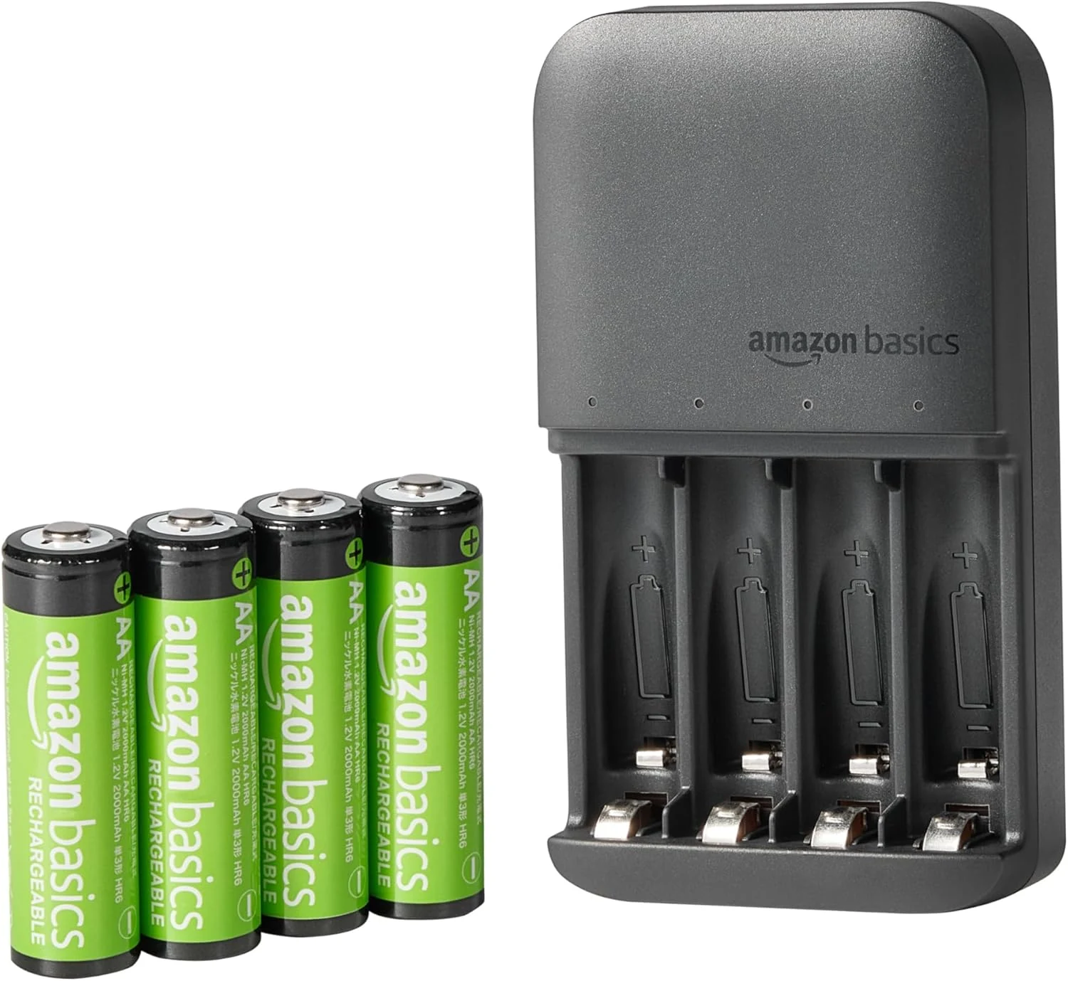 Amazon Basics 4-Bay Battery Charger for AA & AAA Rechargeable review
