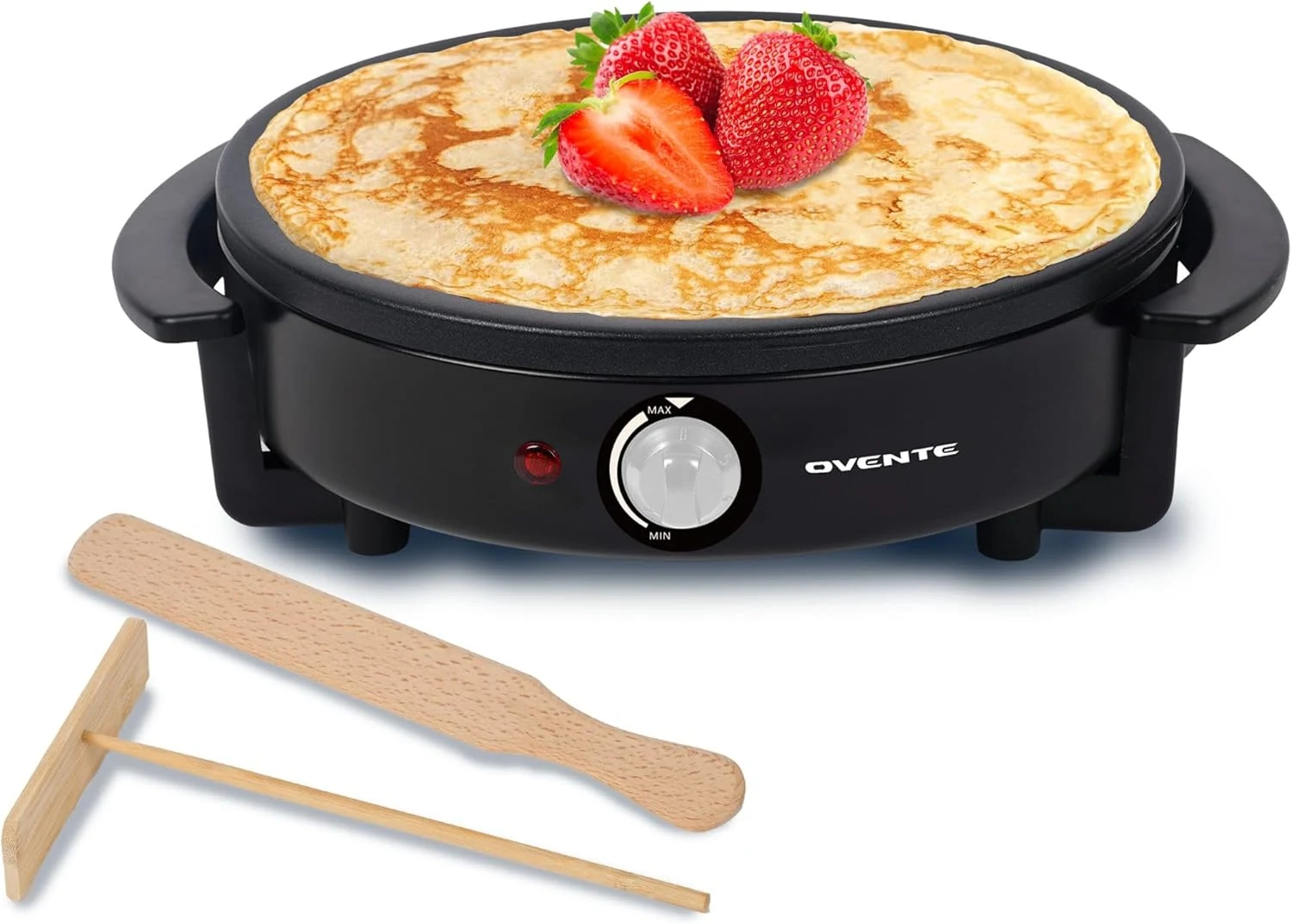 OVENTE 12-Inch Electric Crepe Maker & Griddle – Nonstick Hot review