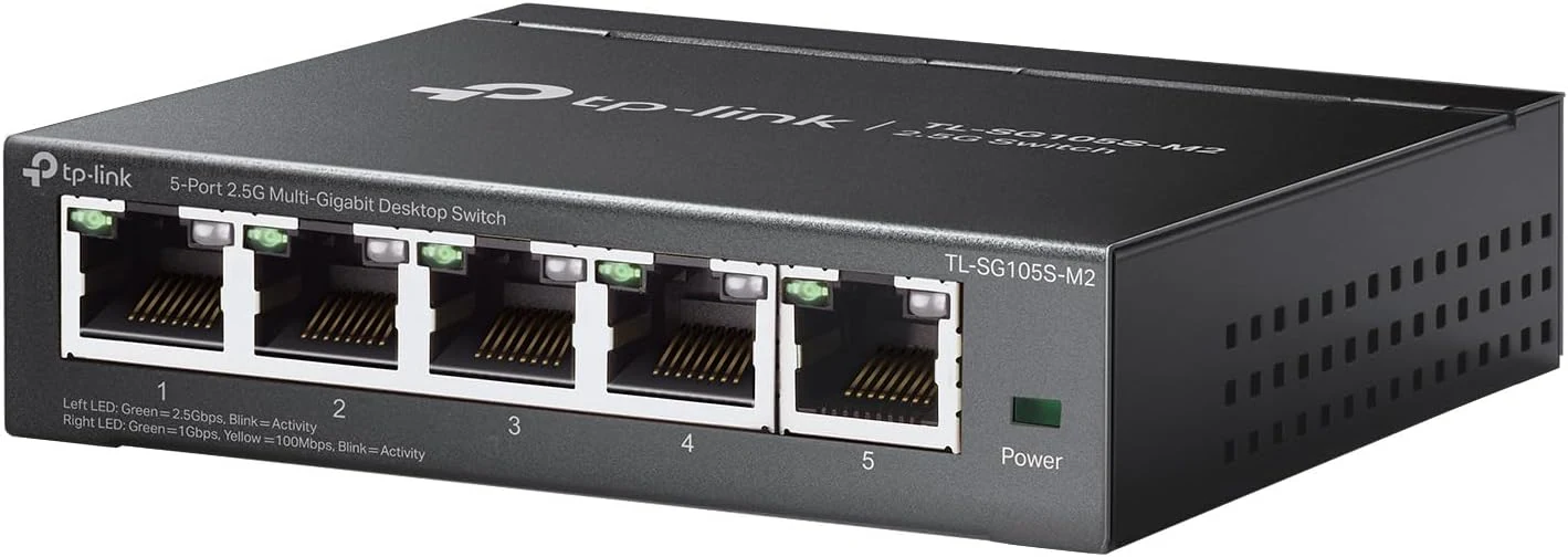 TP-Link TL-SG105S-M2 5-Port 2.5G Multi-Gigabit Unmanaged Switch